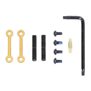 TACTICAL TRANSITION - AR-15 Complete Anti-Rotation Trigger/Hammer Pin Set (Anodized Gold)