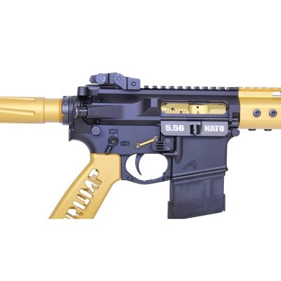Ar15 anti rotation pin set gold TACTICAL TRANSITION - AR-15 Complete Anti-Rotation Trigger/Hammer Pin Set (Anodized Gold) - Image 2