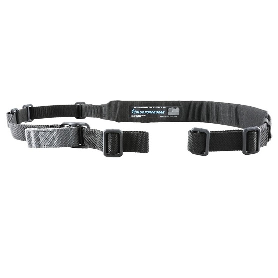 Blue force gear Ar15 sling with QD points black BLUE FORCE GEAR - Ar15 Sling With QD Points - Black