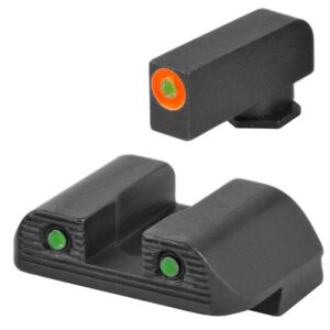 AmeriGlo Night Sights Glock Orange/Green
