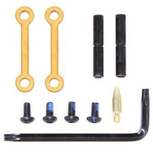 AR-15 Anti Rotation Pin Set Gold.