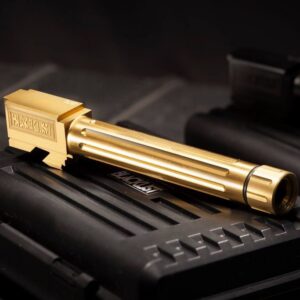 Blacklist Glock 17 Gen 4 Thread Barrel Tin Gold.